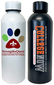 25 Oz. Aluminum sports water bottle, BPA free