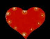 Heart Flash Lapel Pin