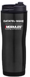 16 Oz. Stainless Steel Travel Tumbler with Plastic Interior