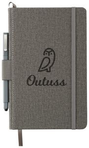 5.5'' x 8.5'' FSC® Mix Heathered Hard Bound Journal