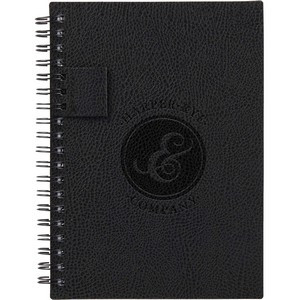 5" x 7" FSC ® Recycled Pebble Grain Spiral Journal
