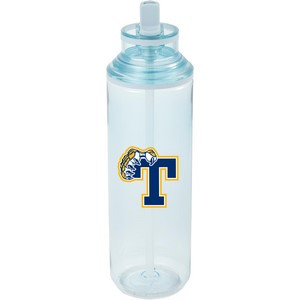 Carol Recycled RPET Sports Bottle w/ Straw 30oz