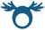 Royal Blue - Antler Headband