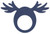 Navy Blue - Antler Headband