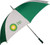 Hunter Green/White - Promotional Golf Umbrella