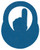 Royal Blue - #1 Hand Visor