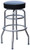 Double Ring Swivel Bar Stool w/Logo- Seat Top & Side