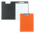 Orange Blank - Clip Writing Pad
