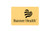Yellow Logo - 5" Standard Compressed Rectangle Sponge