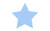 Blue Blank - 4" Econo Compressed Star Sponge