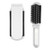 7111 WHT Silkscreen - Kwik-fix Folding Brush With Mirror