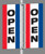 Double Sided Interceptor® Pole Banner Brackets (3.5')