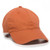Orange Blank Front - Outdoor Cap Garment Washed Dad Cap w/Tuck & Slide Strap