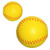 Yellow/Red - Baseball Stress Reliever