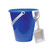 Blue/White Blank - 9" Pail w/Shovel