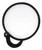 White/Black - Round Foldable Nylon Fan