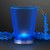 1.5 Oz. Blue Light Up Shot Glass w/ Bead Necklace - BLANK
