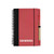 Red/Black Logo - Eco Hardcover Journal & Pen (5"X7")