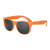 Orange - Solid Color Classic Sunglasses
