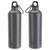 Gray Blank - Atrium 25 oz Aluminum Bottle