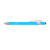 Cyan - Ellipse Soft W/Stylus-Laser Engraved-Metal Pen