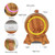 Oak Barrel Shaped 350ML Aroma Diffuser And Humidifier With B