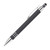Silver - Stylus-4545 Soft Touch Retractable Stylus Pen