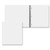White Blank - 1" Express Angle D Ring Binder