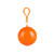 Orange - Portable Disposable Raincoat Ball