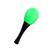 Green - Plastic Egg Maracas Handle