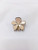 Pink - Mini Flower Hair Claw Clips