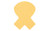 Buff Yellow Blank - 4" Econo Compressed Ribbon Sponge