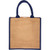 Navy Blue - Stylish Rope Handle Jute Bags (12"x12")