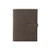 Slate Gray Light Rust Blank - Mini Tasker Leather Mini Padfolio