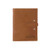 Tan White - Mini Tasker Leather Mini Padfolio