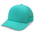 Aqua Blue Blank Angle View - 5 Panel Foam Mesh Back Trucker Cap