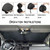 Instructions View - Foldable Car Windshield Sun Shade (150x70cm)