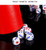 6pcs Dice Set With Pouches For Bar