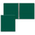 Green Blank - 1/2" Classic Round Ring Binder