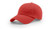 Red - Richardson R65S Relaxed Cotton Twill Snapback Cap