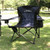 Premium Heather Camping Foldable Chair With Insulated Cooler
