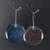 Gift Box 3" Round Glass Ornament