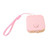 Pink - Square Plastic Tape Measure, 60 inch