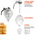 Down Flow Honey Or Syrup Bottle Dispenser 8 Oz