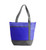 Blue/Heather Blue/Gray Blank - Cooler Tote Bag - 9.75"x7"x5"