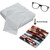 Full Color Micro Fiber Cleaning Cloth Soft Wiping Cloths for Glasses Diamonds w/ PVC Case