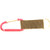 Metallic Pink Blank - 5 Cm Carabiner with Split Key Ring & Nylon Strap