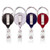 Carabiner Retractable Badge Reel w/belt clip