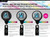Decorating Options - Jumbo Anti-Microbial Oval Retractable Badge Reel