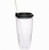 Black Blank - 24 Oz. Double Wall Solid Clear Orbit Acrylic Tumblers